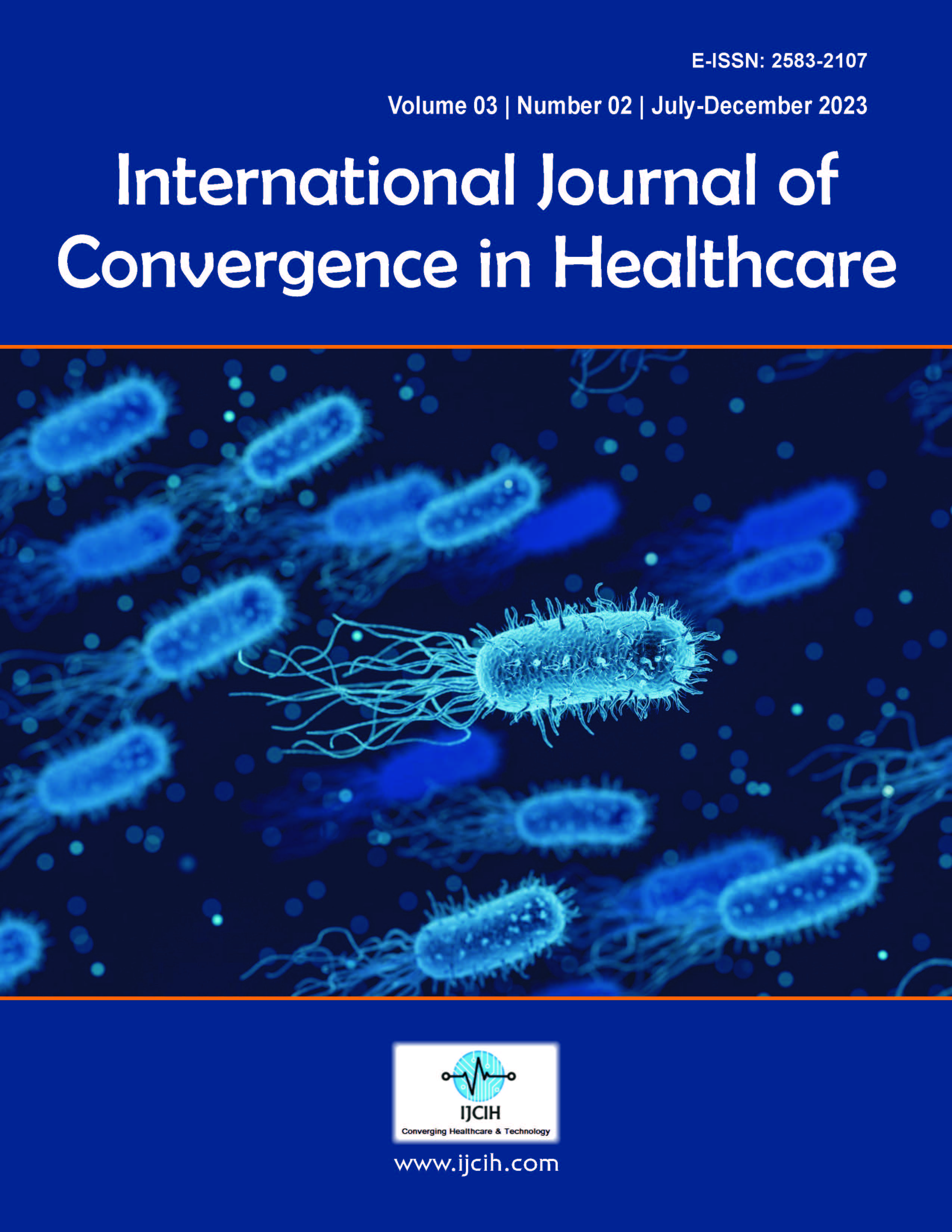 					View Vol. 3 No. 2 (2023):  International Journal of convergence in healthcare
				